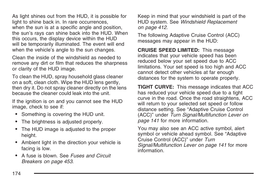 Cadillac 2007 XLR User Manual | Page 174 / 512