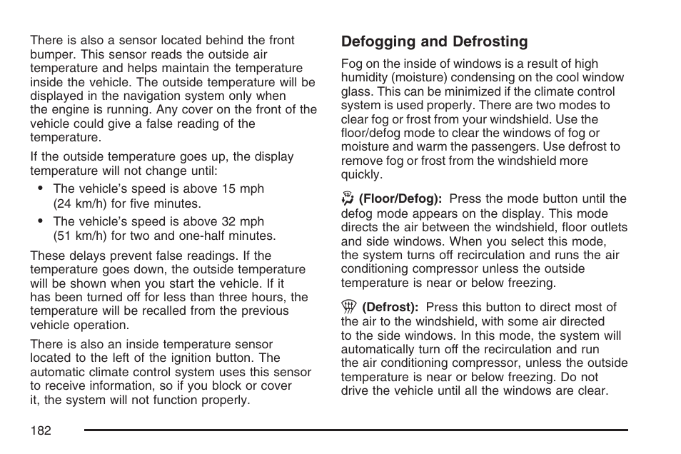 Cadillac 2007 XLR User Manual | Page 182 / 512