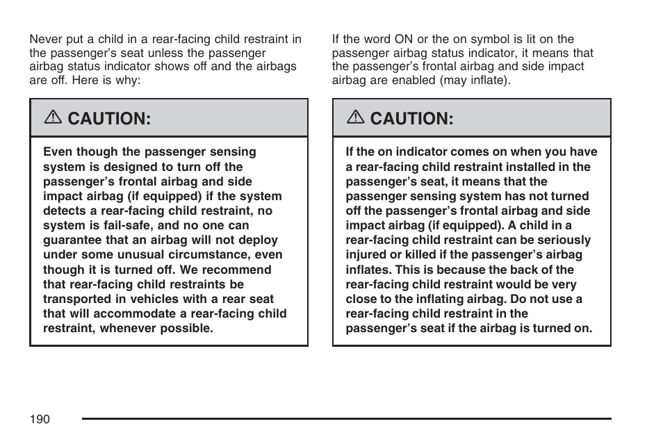 Cadillac 2007 XLR User Manual | Page 190 / 512