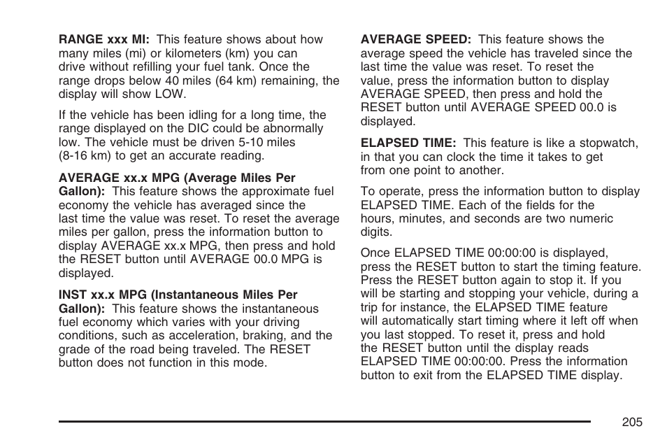 Cadillac 2007 XLR User Manual | Page 205 / 512