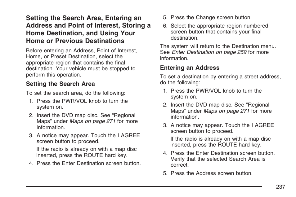 Cadillac 2007 XLR User Manual | Page 237 / 512