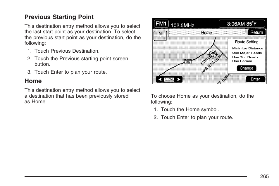 Cadillac 2007 XLR User Manual | Page 265 / 512