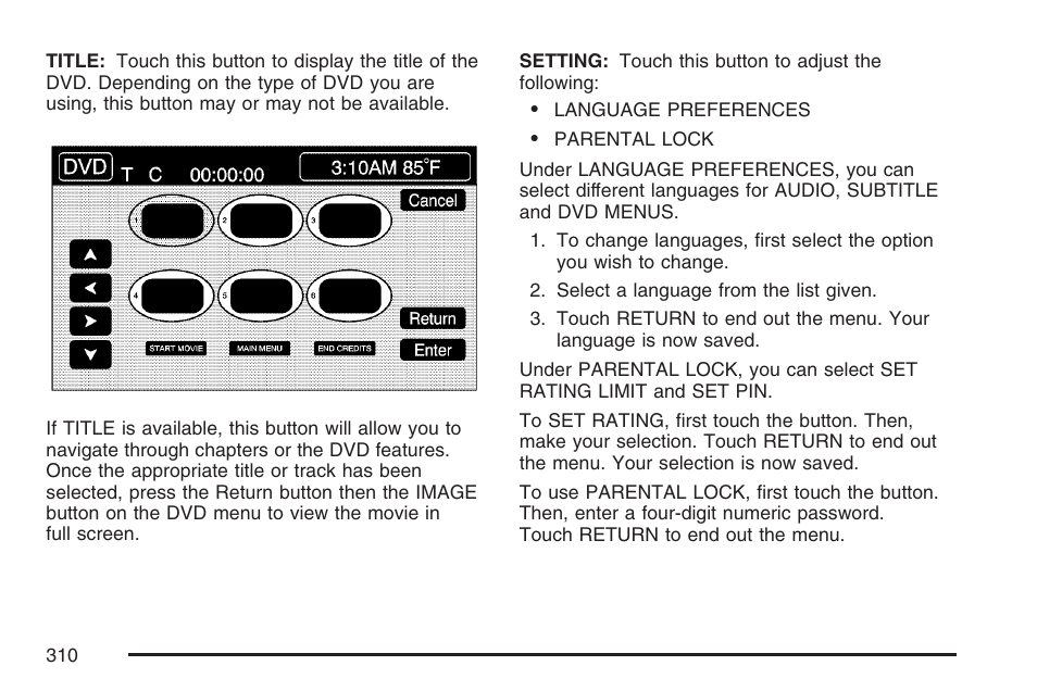 Cadillac 2007 XLR User Manual | Page 310 / 512