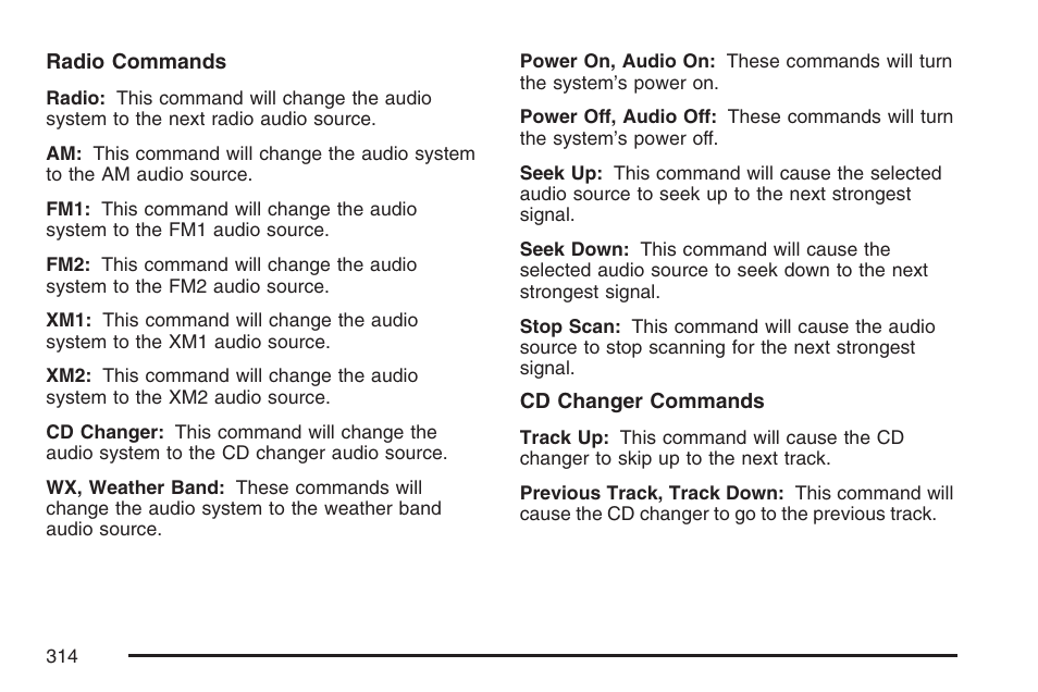 Cadillac 2007 XLR User Manual | Page 314 / 512