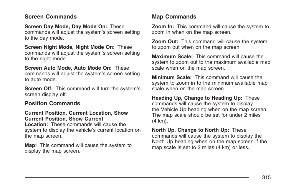 Cadillac 2007 XLR User Manual | Page 315 / 512