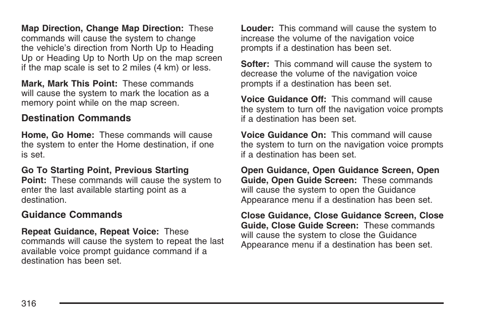 Cadillac 2007 XLR User Manual | Page 316 / 512