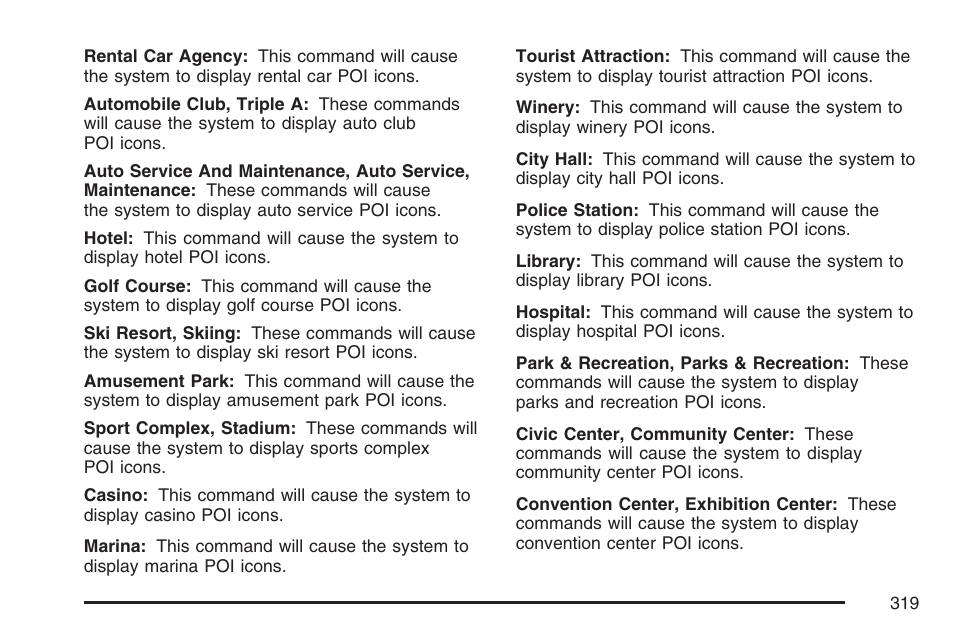 Cadillac 2007 XLR User Manual | Page 319 / 512