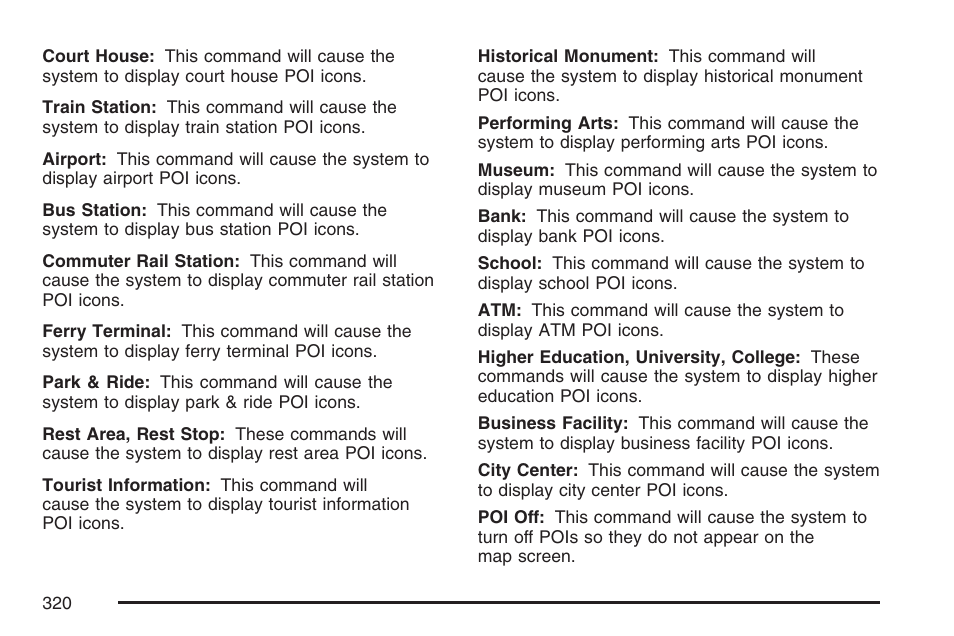 Cadillac 2007 XLR User Manual | Page 320 / 512