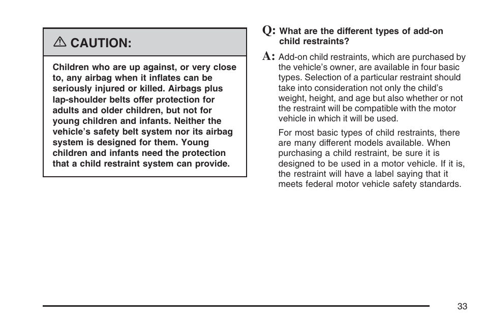 Cadillac 2007 XLR User Manual | Page 33 / 512