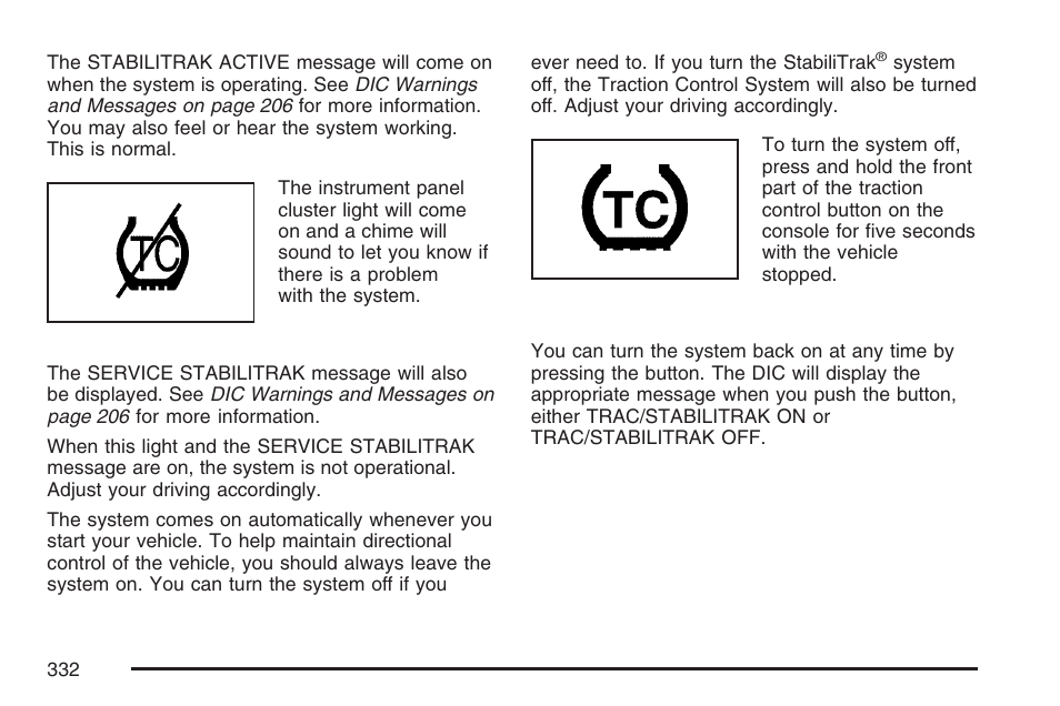 Cadillac 2007 XLR User Manual | Page 332 / 512