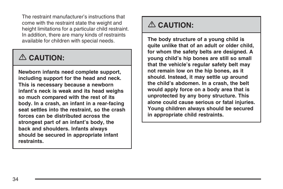 Cadillac 2007 XLR User Manual | Page 34 / 512