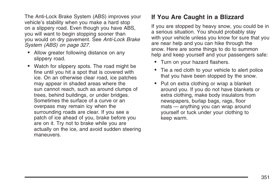 Cadillac 2007 XLR User Manual | Page 351 / 512