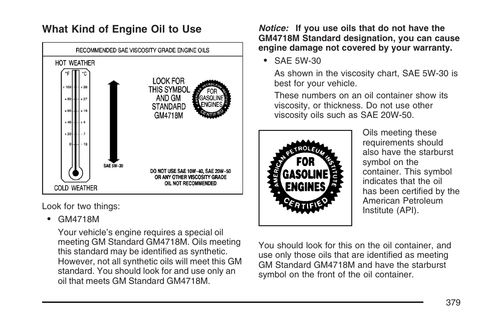 Cadillac 2007 XLR User Manual | Page 379 / 512