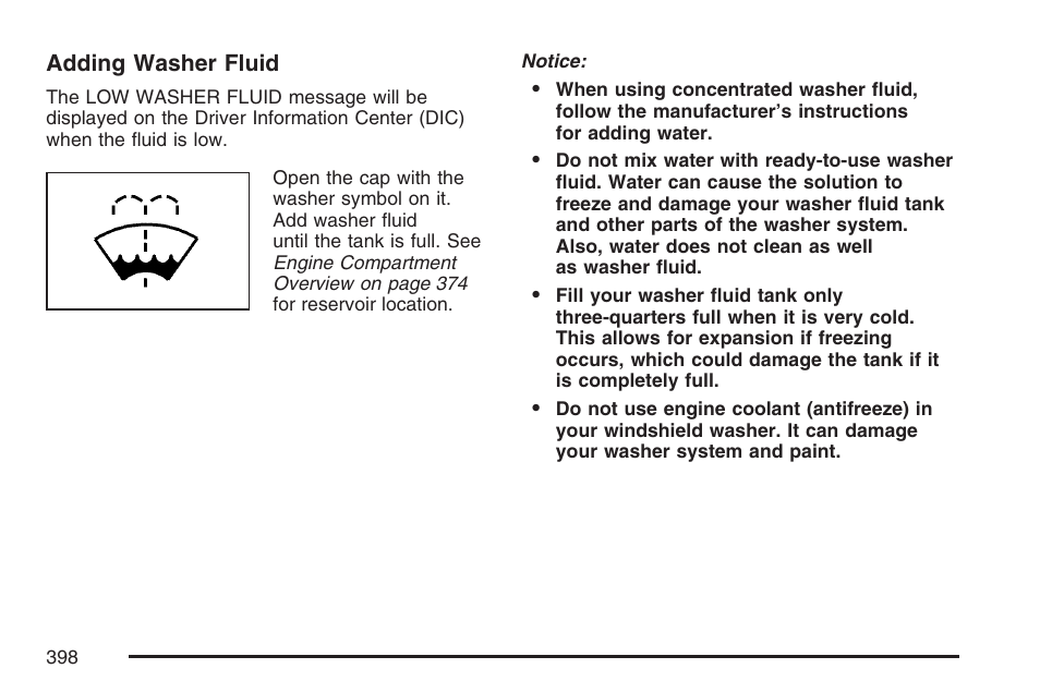 Cadillac 2007 XLR User Manual | Page 398 / 512