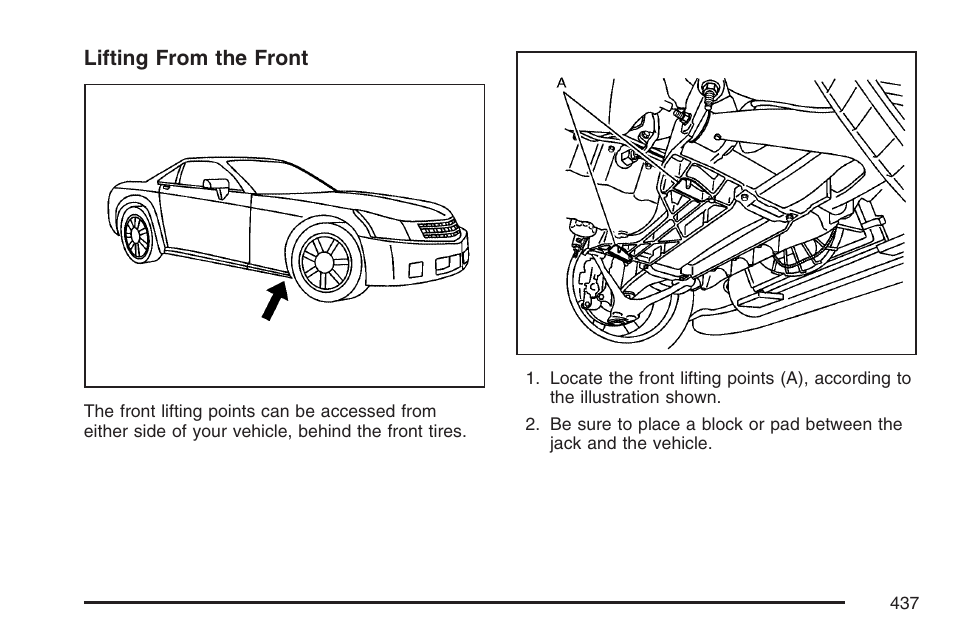 Cadillac 2007 XLR User Manual | Page 437 / 512