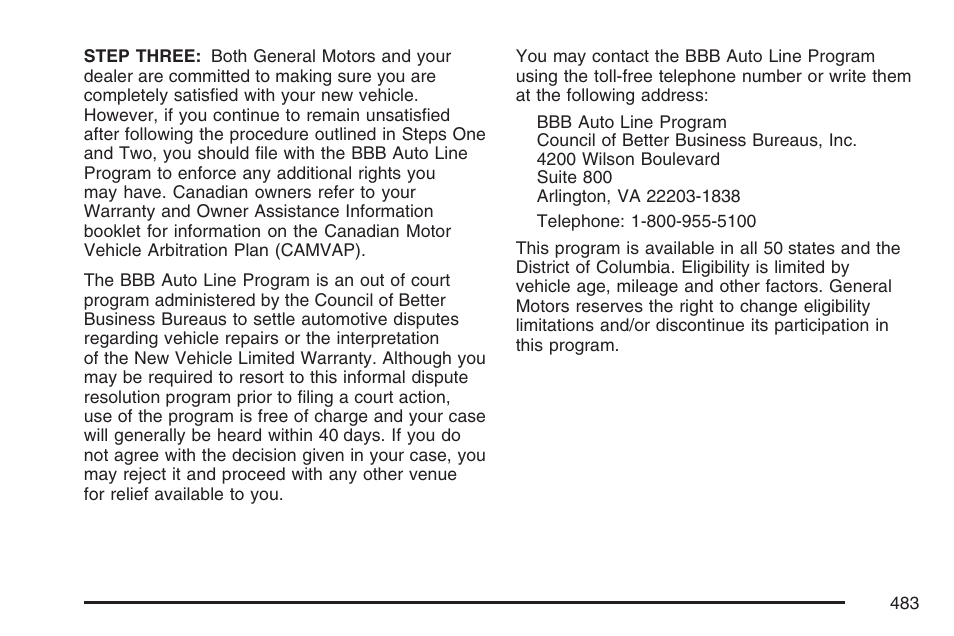 Cadillac 2007 XLR User Manual | Page 483 / 512