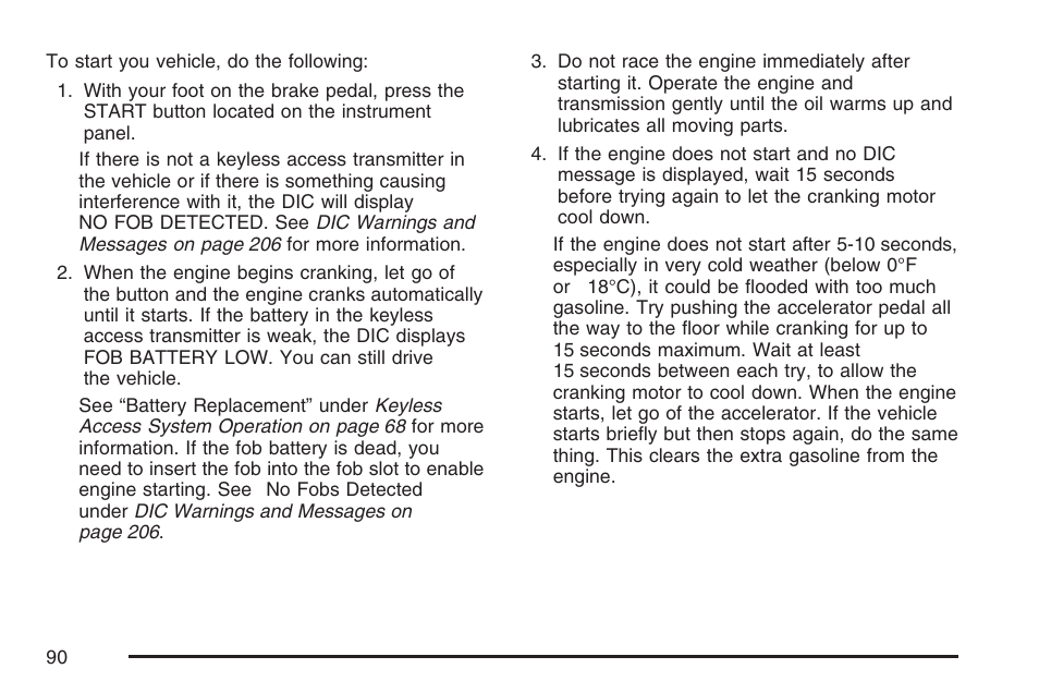 Cadillac 2007 XLR User Manual | Page 90 / 512