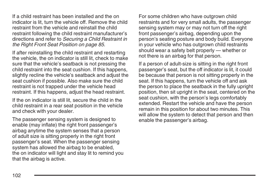 Cadillac 2007 Escalade User Manual | Page 102 / 570