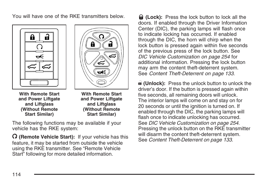 Cadillac 2007 Escalade User Manual | Page 114 / 570