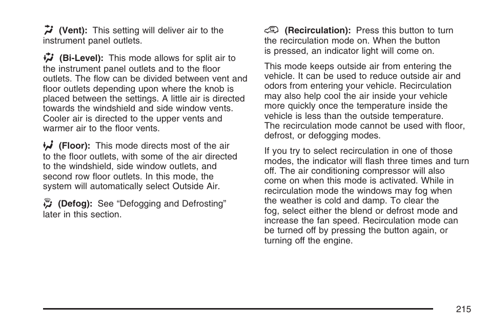 Cadillac 2007 Escalade User Manual | Page 215 / 570