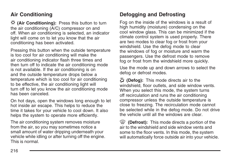 Cadillac 2007 Escalade User Manual | Page 216 / 570