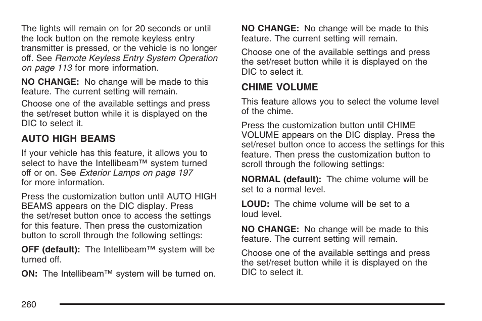 Cadillac 2007 Escalade User Manual | Page 260 / 570