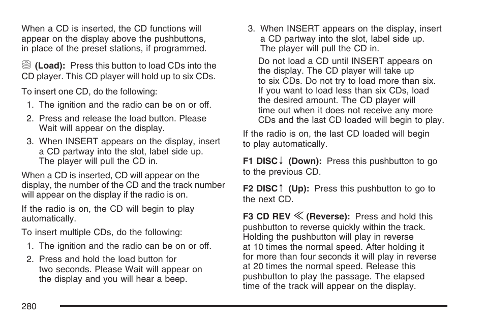 Cadillac 2007 Escalade User Manual | Page 280 / 570