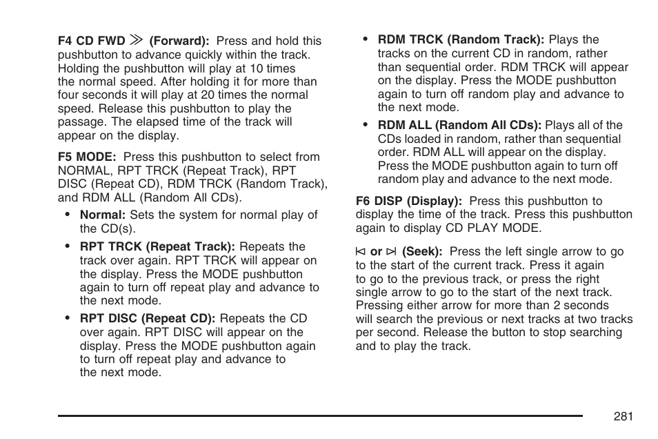 Cadillac 2007 Escalade User Manual | Page 281 / 570