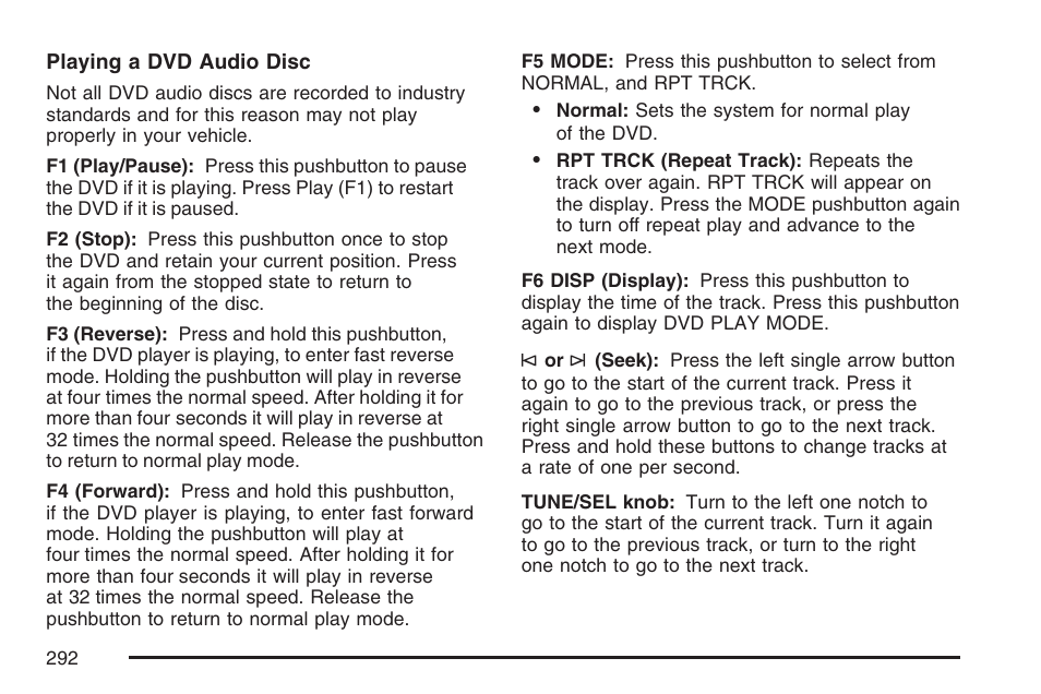 Cadillac 2007 Escalade User Manual | Page 292 / 570
