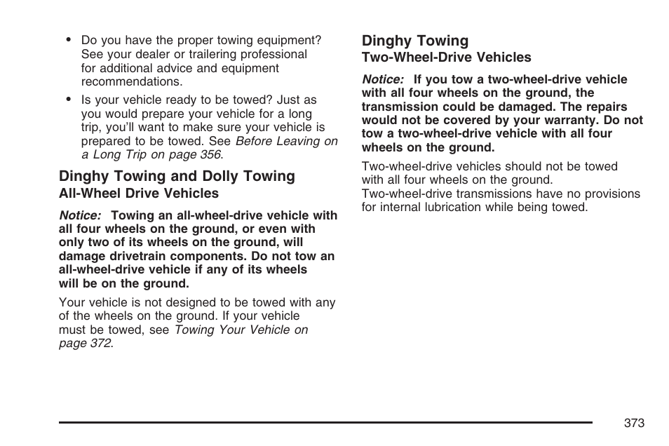 Autoride | Cadillac 2007 Escalade User Manual | Page 373 / 570