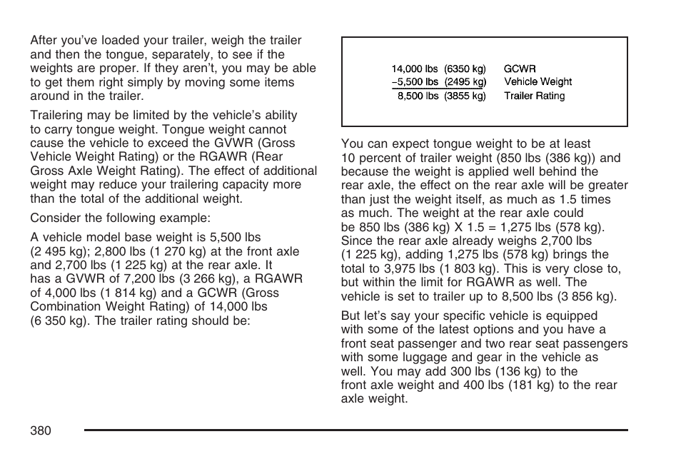 Cadillac 2007 Escalade User Manual | Page 380 / 570
