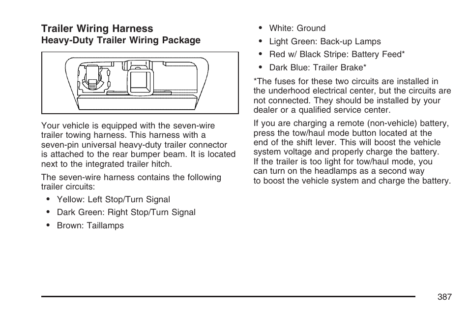 Cadillac 2007 Escalade User Manual | Page 387 / 570