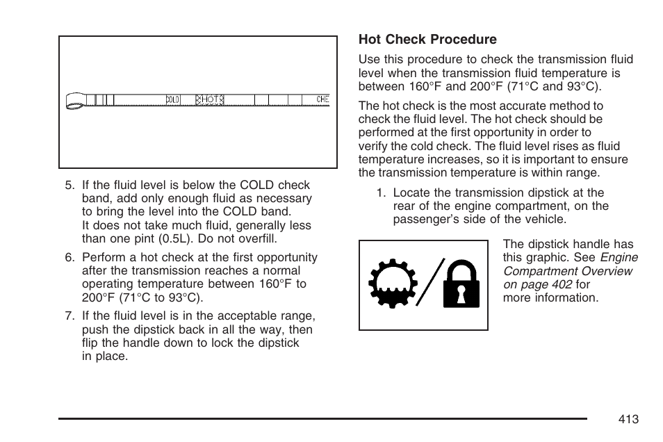 Cadillac 2007 Escalade User Manual | Page 413 / 570