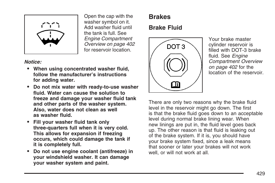 Brakes | Cadillac 2007 Escalade User Manual | Page 429 / 570