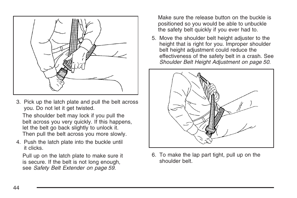 Cadillac 2007 Escalade User Manual | Page 44 / 570