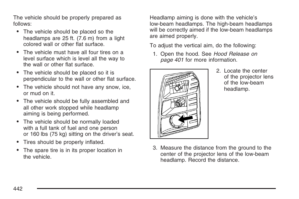 Cadillac 2007 Escalade User Manual | Page 442 / 570