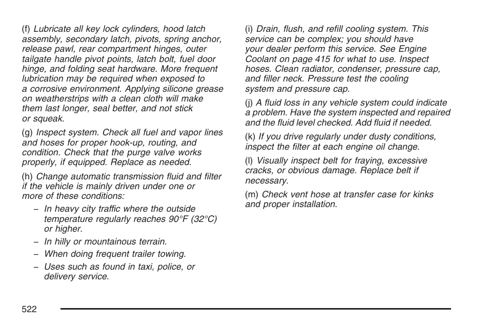 Cadillac 2007 Escalade User Manual | Page 522 / 570