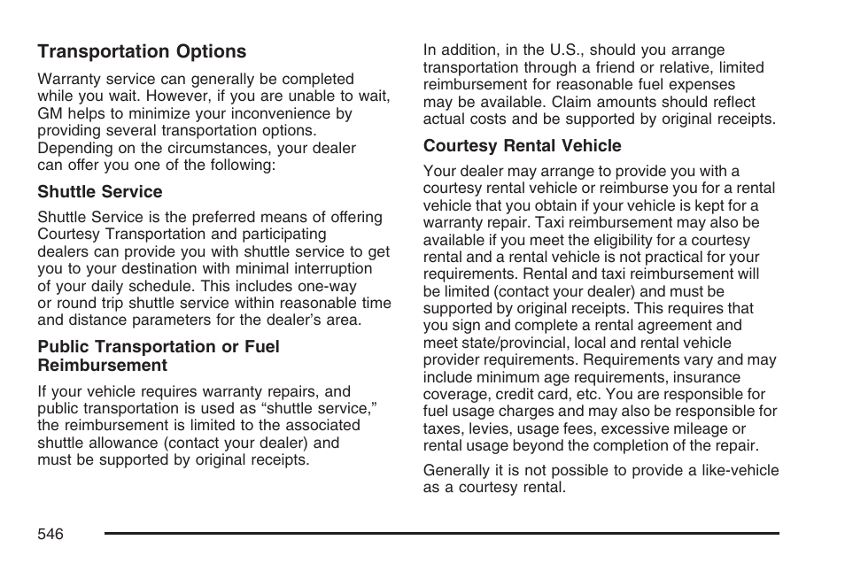 Cadillac 2007 Escalade User Manual | Page 546 / 570