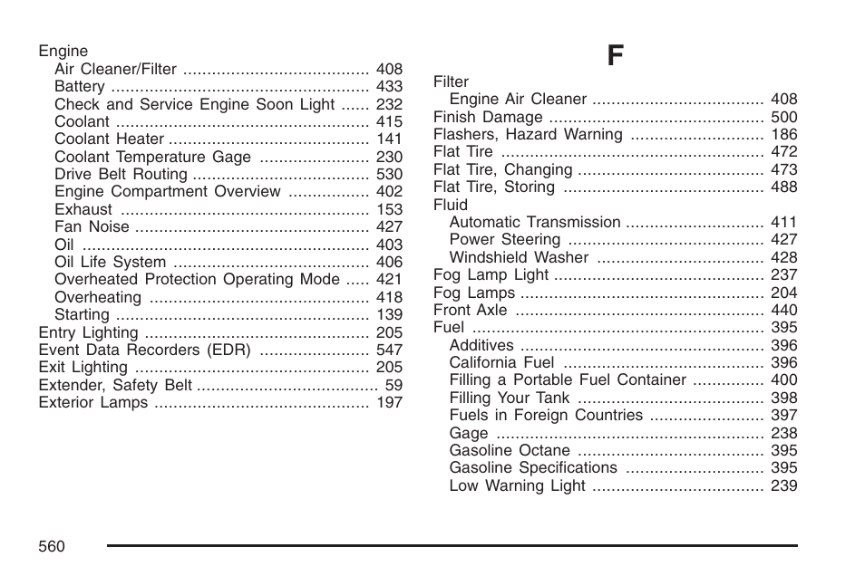 Cadillac 2007 Escalade User Manual | Page 560 / 570