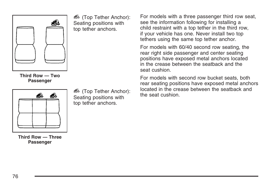 Cadillac 2007 Escalade User Manual | Page 76 / 570