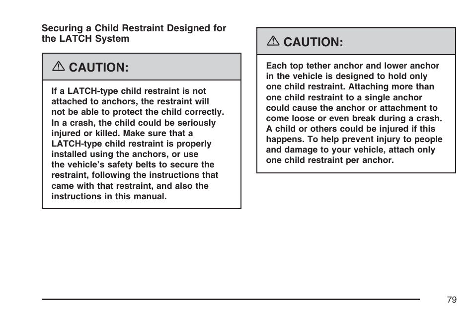 Cadillac 2007 Escalade User Manual | Page 79 / 570