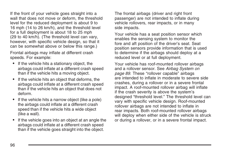 Cadillac 2007 Escalade User Manual | Page 96 / 570