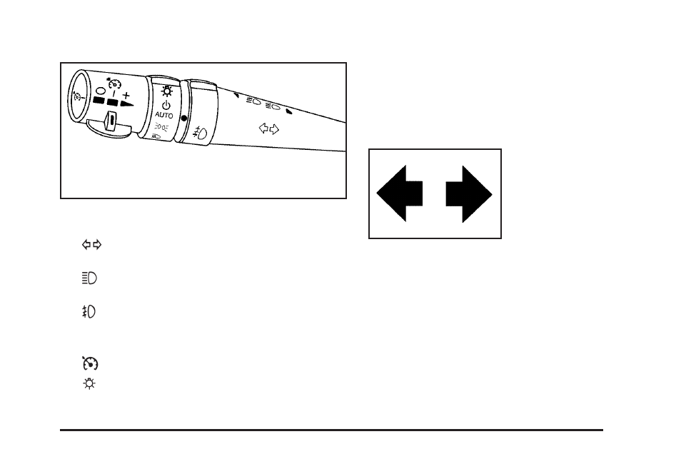 Turn signal/multifunction lever, Turn and lane-change signals, Turn | Signal/multifunction lever | Cadillac 2006 XLR User Manual | Page 117 / 448