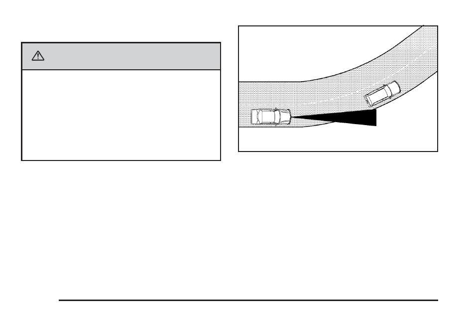 Caution | Cadillac 2006 XLR User Manual | Page 134 / 448