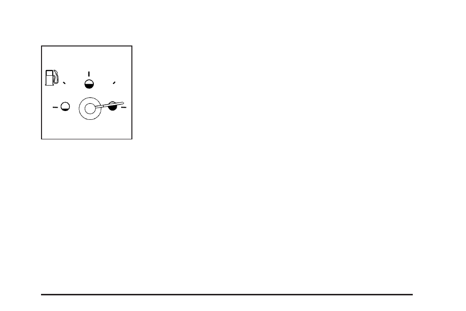 Fuel gage, Fuel gage -63 | Cadillac 2006 XLR User Manual | Page 173 / 448