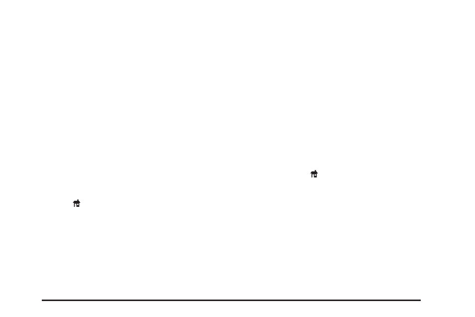 Using your home or previous destinations | Cadillac 2006 XLR User Manual | Page 205 / 448
