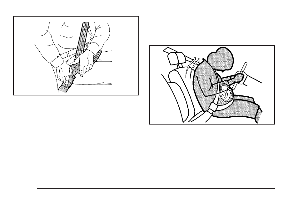 Safety belt use during pregnancy, Safety belt use during pregnancy -16 | Cadillac 2006 XLR User Manual | Page 22 / 448