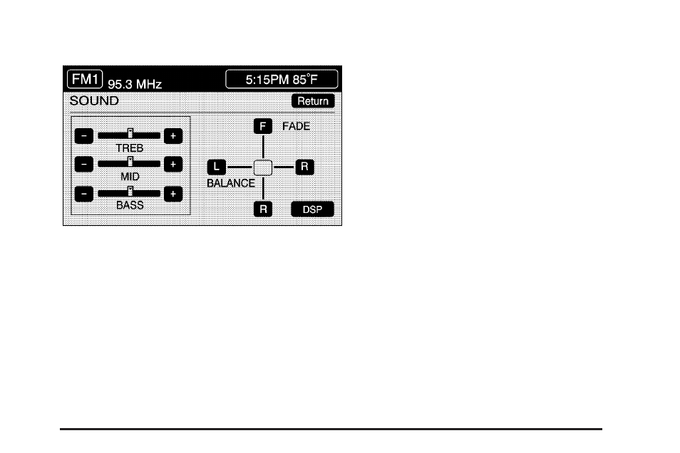 Sound menu | Cadillac 2006 XLR User Manual | Page 253 / 448