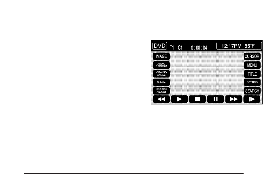 Playing a dvd, Dvd menu options | Cadillac 2006 XLR User Manual | Page 267 / 448