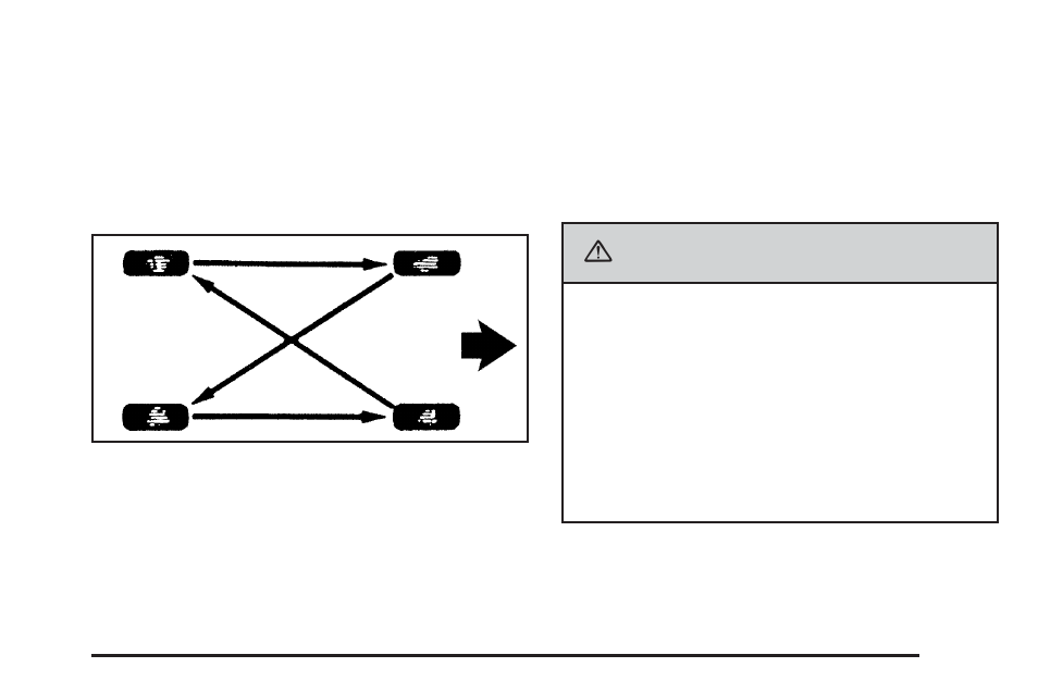 Tire inspection and rotation, Tire inspection and rotation -57, Caution | Cadillac 2006 XLR User Manual | Page 373 / 448